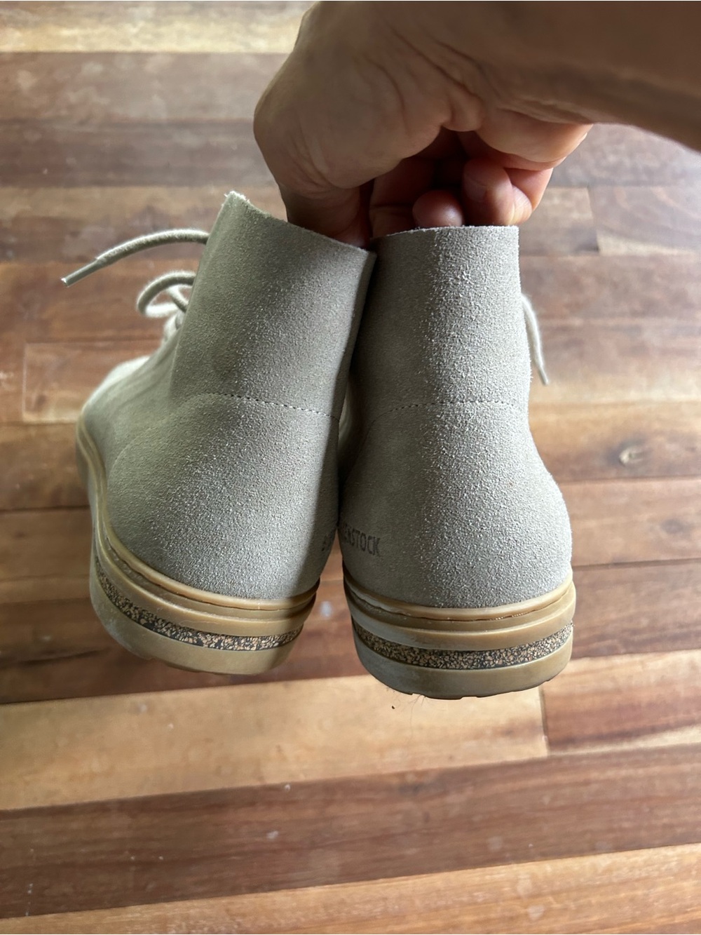 Birkenstock Nubuck Lesther Bend mid Decon Lace-Up Women's Boots taupe 41 - Picture 4 of 11